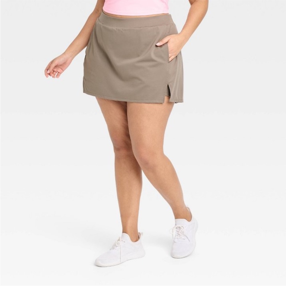Women’s flex active skort NWT 4X Olive Pant Skirt- Tennis - All in Motion